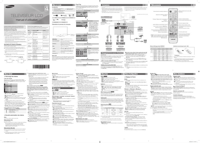 Página 1 del manual Manual de usuario Samsung LA32E420E2R