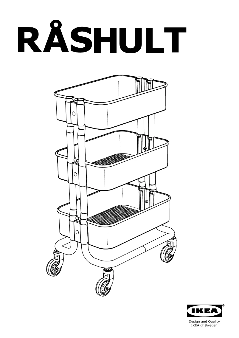 Image de la première page du manuel de l'appareil RÅSHULT 404.630.55