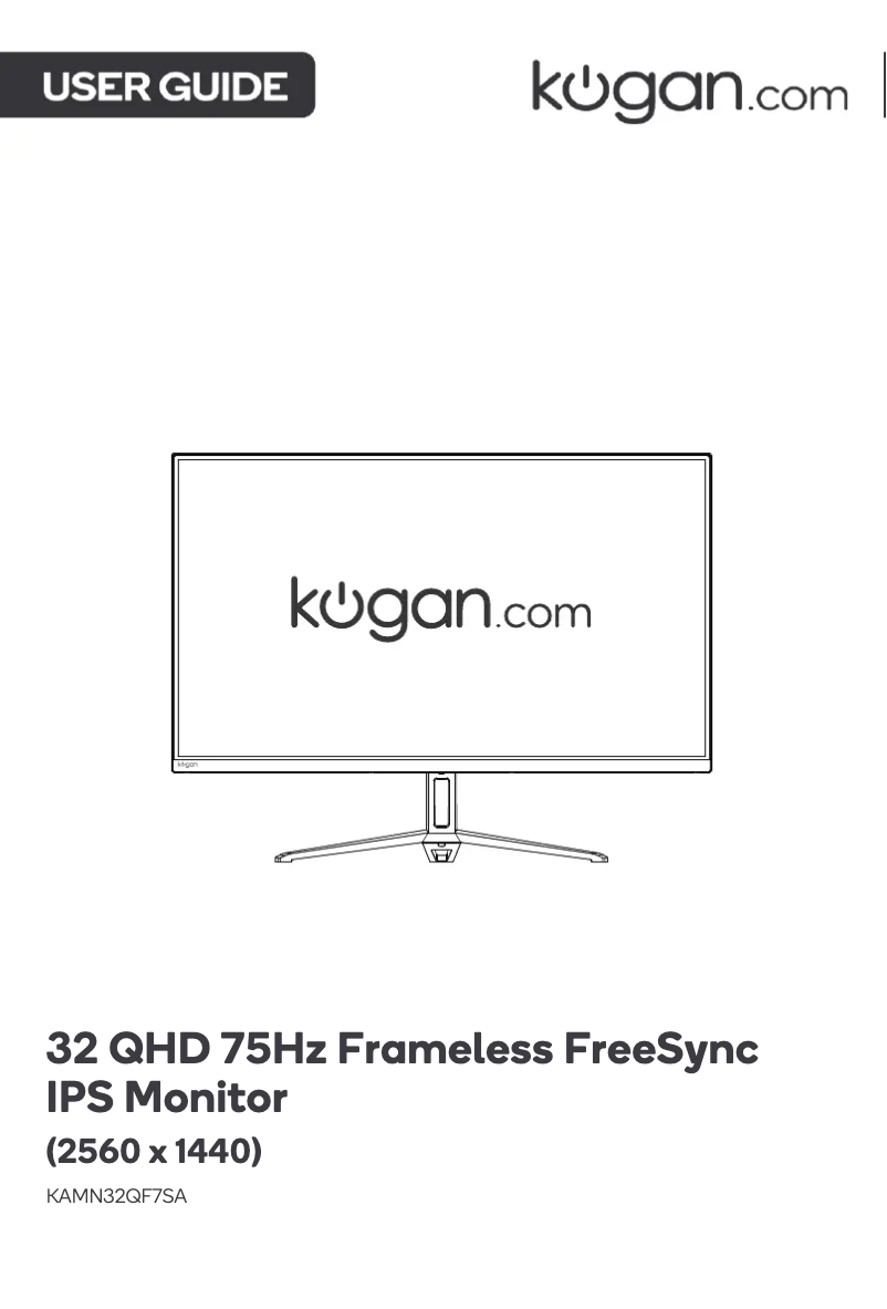 Image de la première page du manuel de l'appareil KAMN32QF7SA