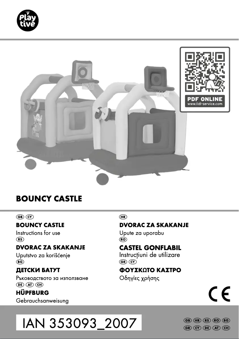 Page 1 de la notice Manuel utilisateur Playtive IAN 353093