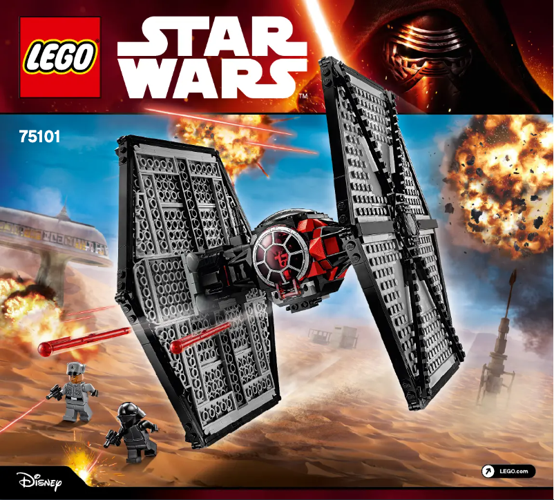 Page 1 de la notice Manuel utilisateur Lego Star Wars 75101