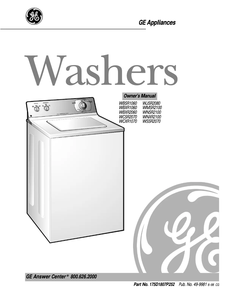 Imagen de la primera página del manual del dispositivo WMSR2100