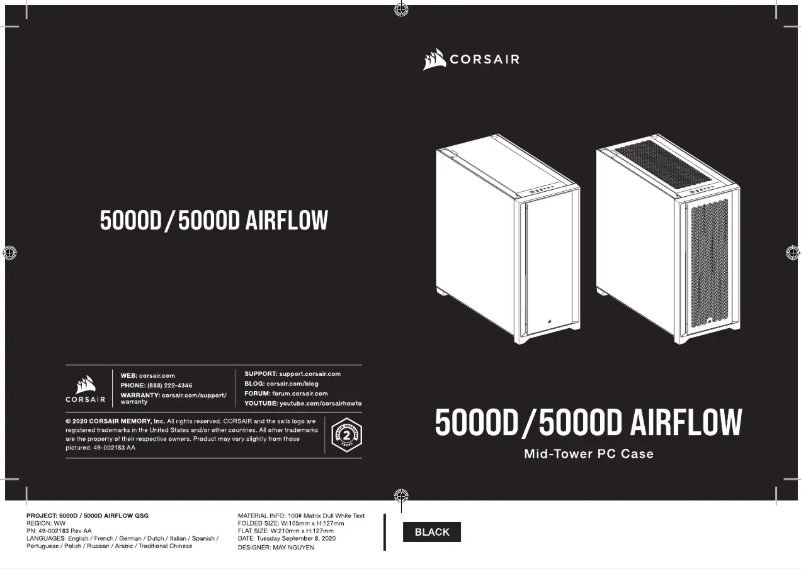 Image de la première page du manuel de l'appareil 5000D