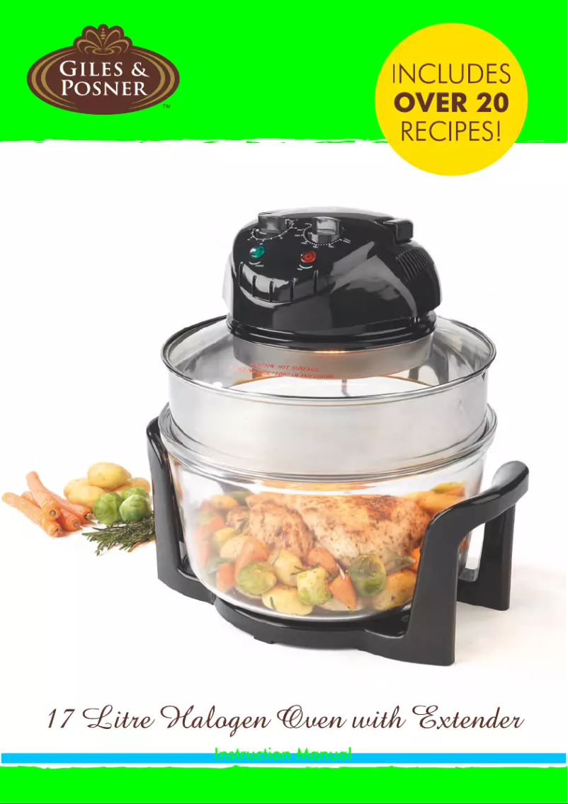 Page 1 de la notice Manuel utilisateur Giles & Posner EK1697