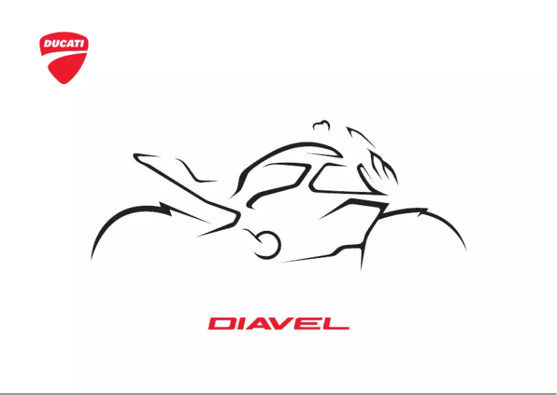 Image de la première page du manuel de l'appareil Diavel 1260 (2021)