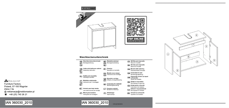 Page n°1 - Manuel utilisateur Livarno Lux IAN 367055