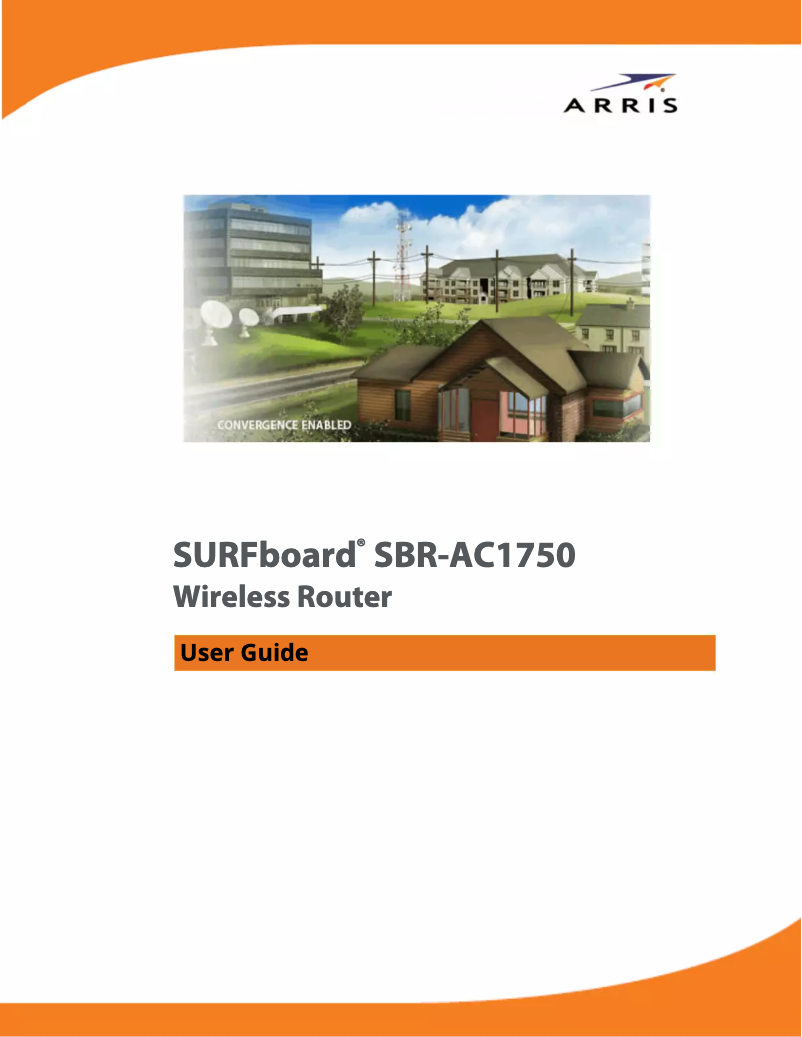 Page n°1 - Manuel utilisateur Arris SURFboard SBR-AC1750