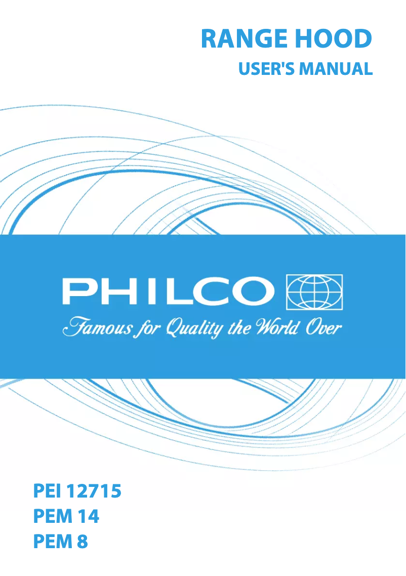 Page n°1 - Manuel utilisateur Philco PEI 12715