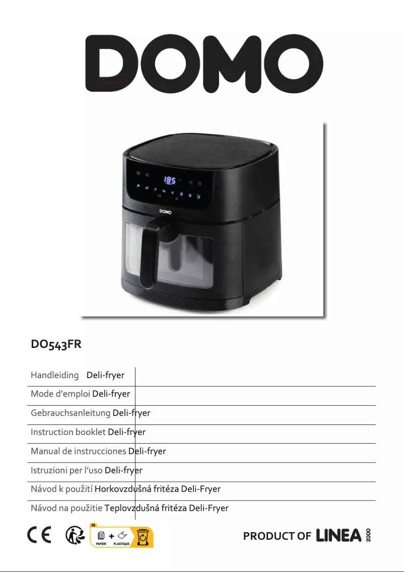 Image de la première page du manuel de l'appareil DO543FR