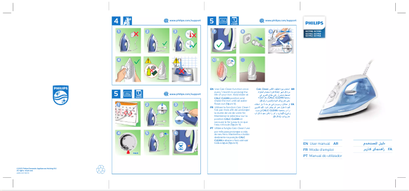 Image de la première page du manuel de l'appareil Easyspeed GC1738