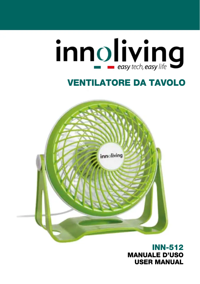 Page n°1 - Manuel utilisateur Innoliving INN-512