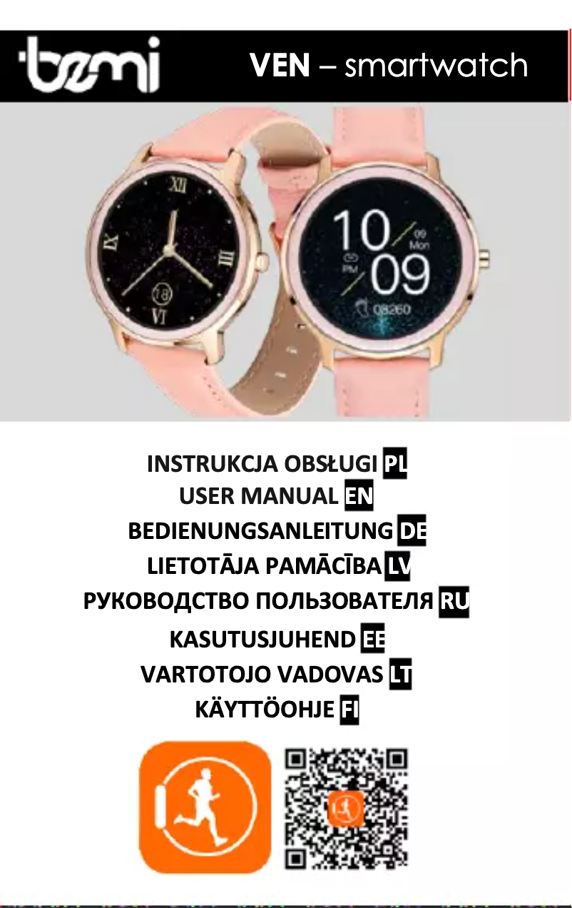 Page 1 de la notice Manuel utilisateur BEMI Ven