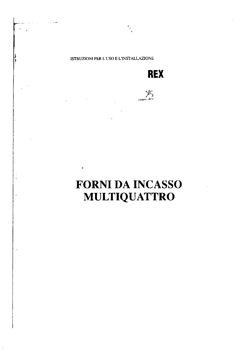 Page n°1 - Manuel utilisateur Rex FMU4X