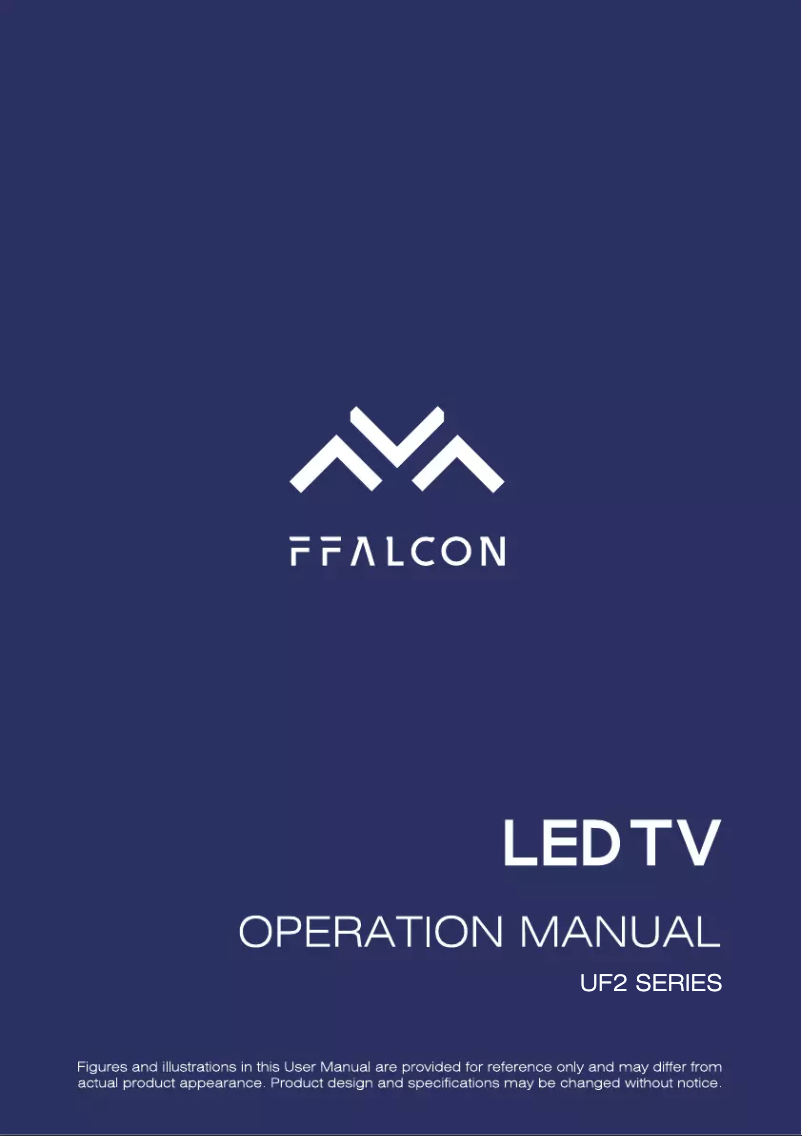 Image de la première page du manuel de l'appareil 50UF2