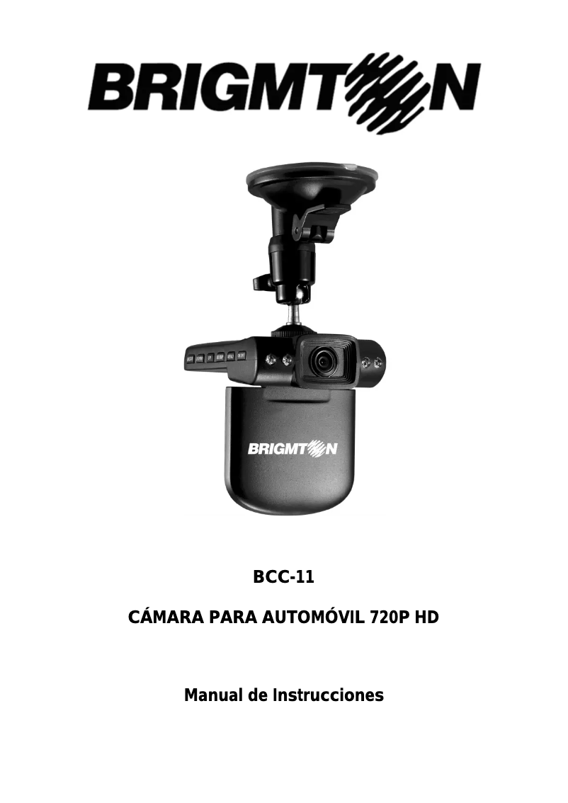 Página 1 del manual Manual de usuario Brigmton BCC-11