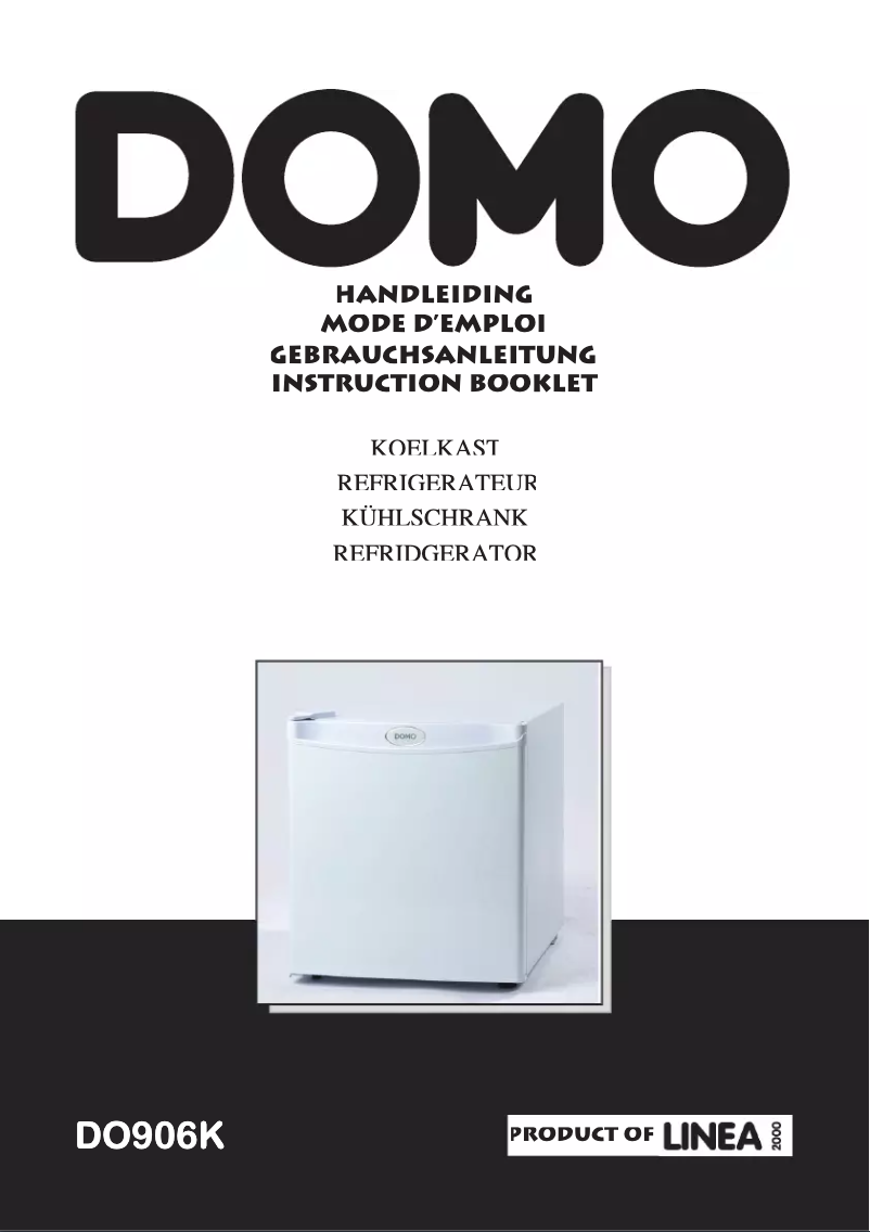 Page n°1 - Manuel utilisateur Domo DO906K