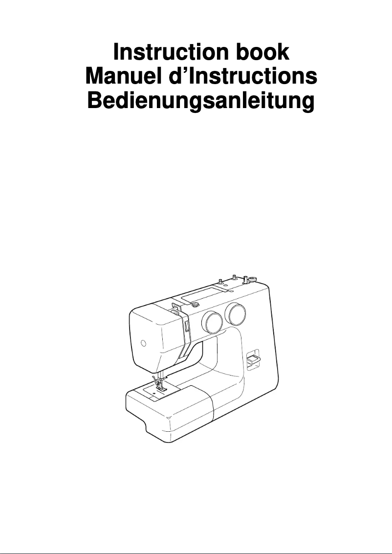 Page n°1 - Manuel utilisateur Elna Zebra