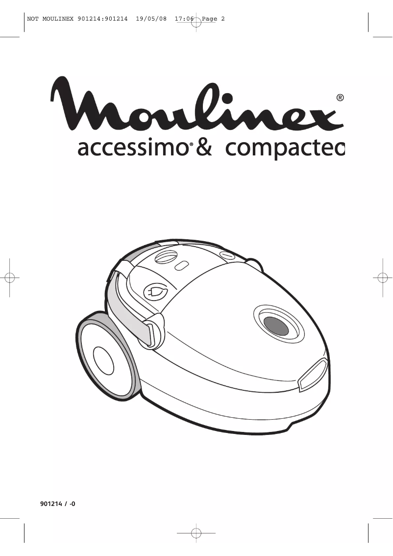 Página 1 del manual Manual de usuario Moulinex Compacteo MO 1514