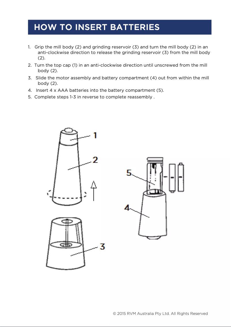 Page n°1 - Manuel utilisateur Westinghouse WHSPMSET02