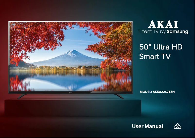 Page 1 de la notice Manuel utilisateur AKAI AK5022S7TZN