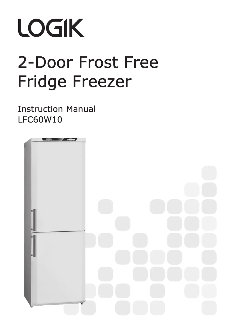 Page 1 de la notice Manuel utilisateur Logik LFC60W10