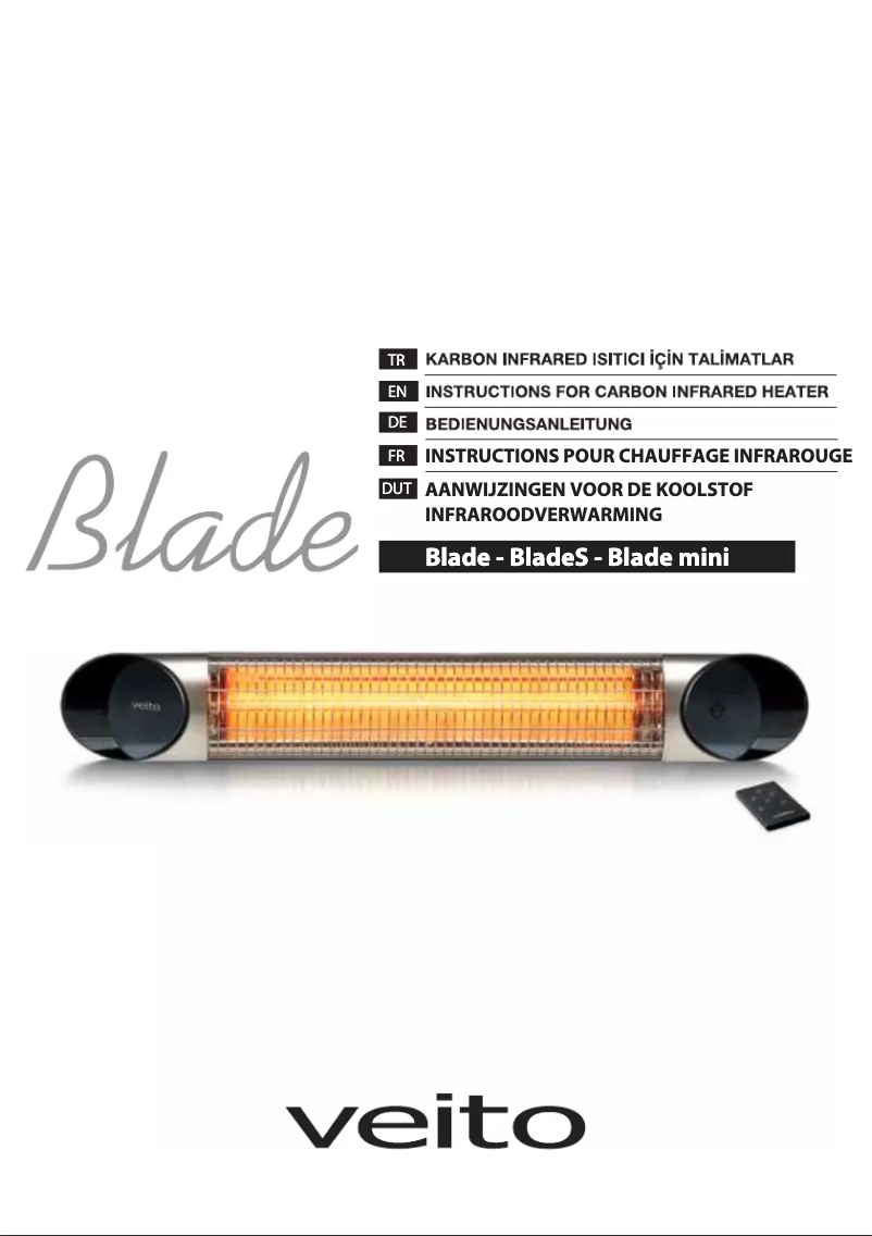 Page n°1 - Manuel utilisateur Veito Blade 2000