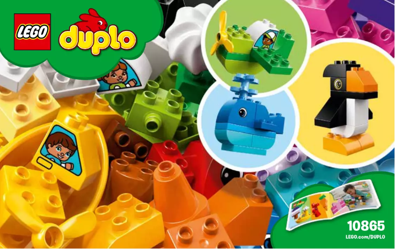 Page n°1 - Manuel utilisateur Lego Duplo 10865