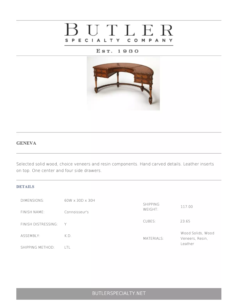 Image de la première page du manuel de l'appareil Geneva 0714090