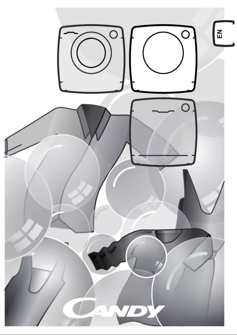 Page n°1 - Manuel utilisateur Candy CSV V9LG-80