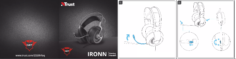 Image de la première page du manuel de l'appareil Ironn GXT430