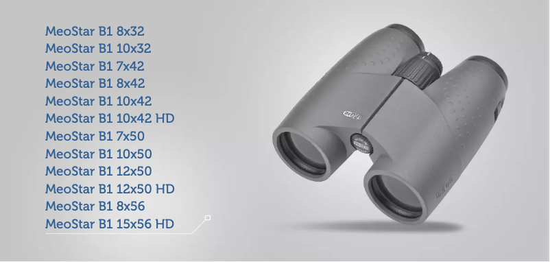 Image de la première page du manuel de l'appareil MeoStar B1 12x50