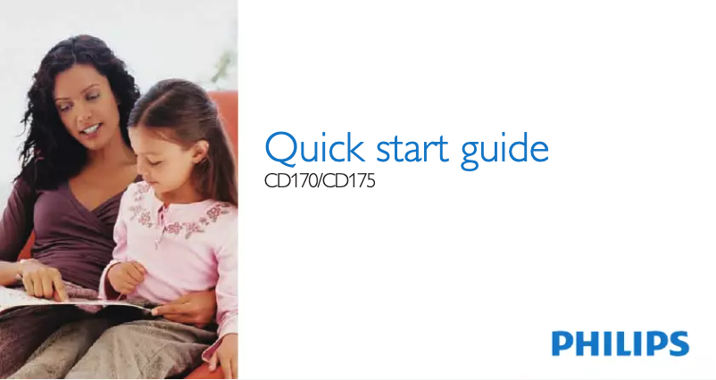 Image de la première page du manuel de l'appareil Perfect sound CD1704B