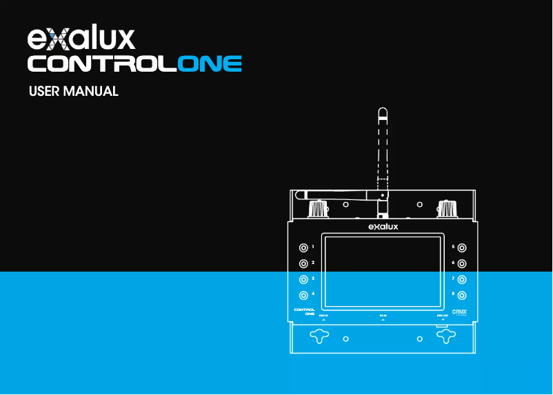 Image de la première page du manuel de l'appareil Control Sky