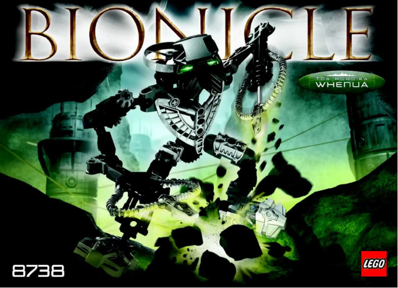 Page n°1 - Manuel utilisateur Lego Bionicle cans