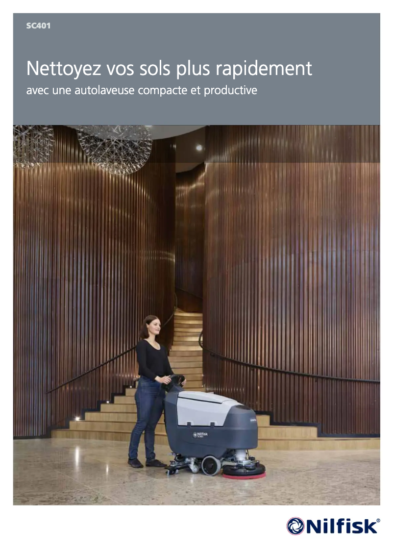 Image de la première page du manuel de l'appareil SC401