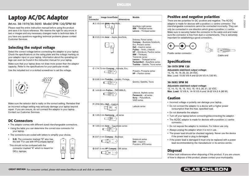 Página 1 del manual Manual de usuario Vanson SPM 120