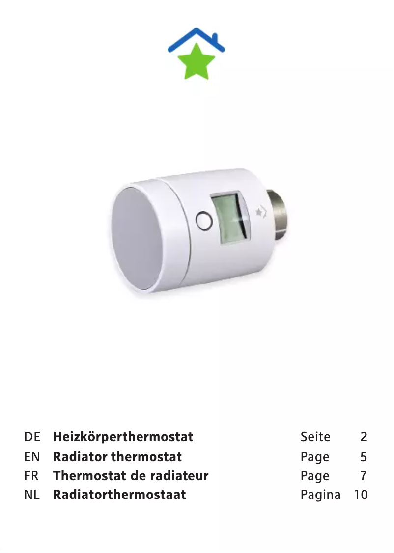Imagen de la primera página del manual del dispositivo 10265151