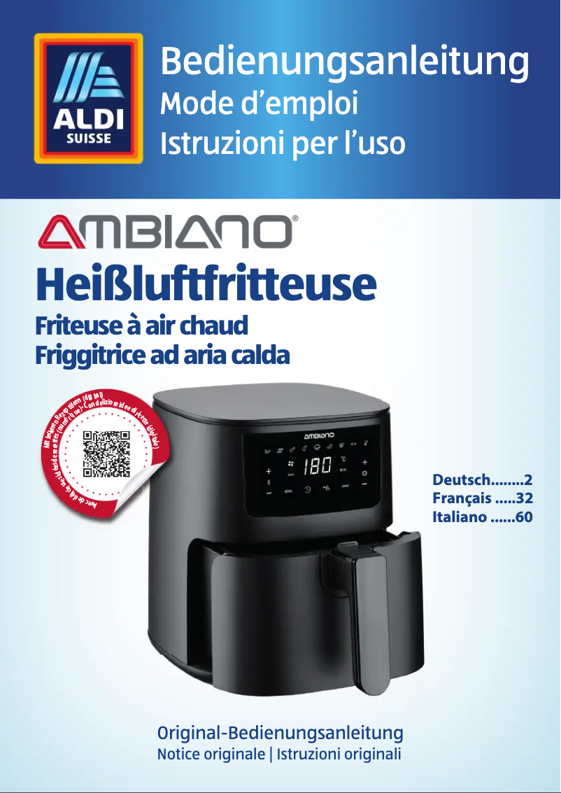 Página 1 del manual Manual de usuario Ambiano GT-AF-07