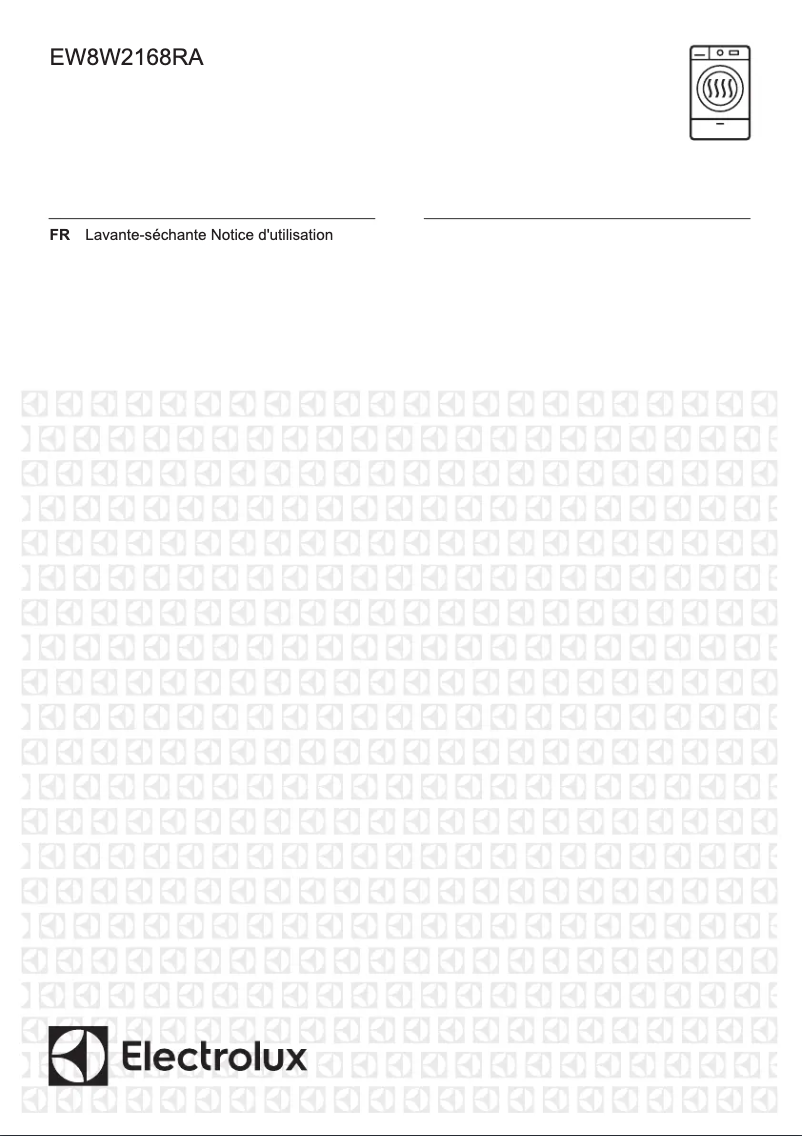 Image de la première page du manuel de l'appareil EW8W2168RA