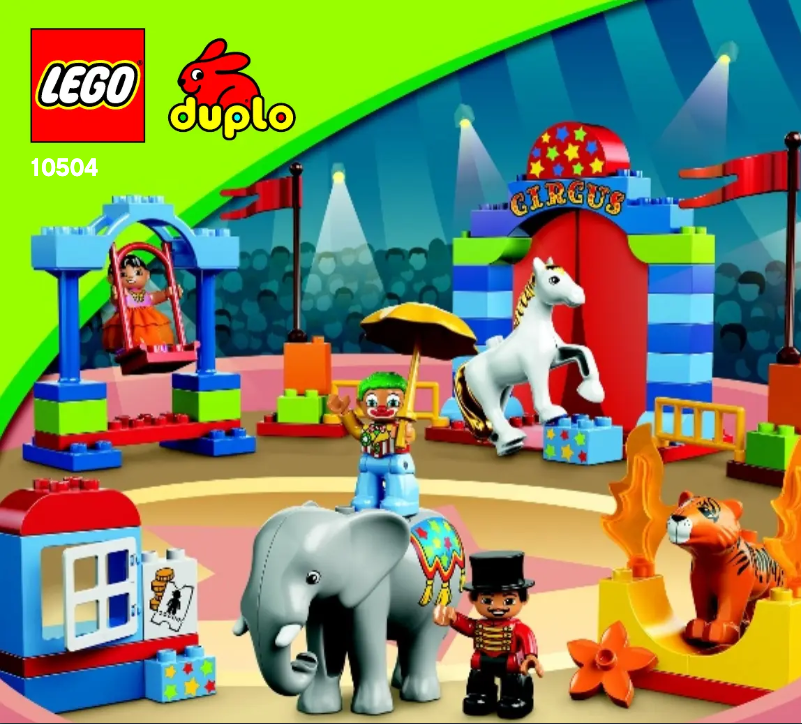 Page n°1 - Manuel utilisateur Lego Duplo 10504