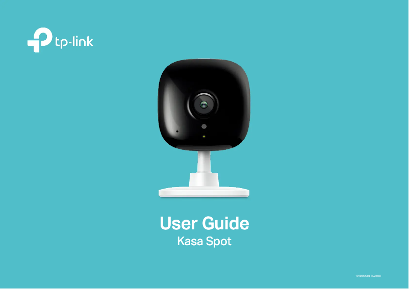 Page 1 de la notice Manuel utilisateur TP-Link Kasa Spot KC100