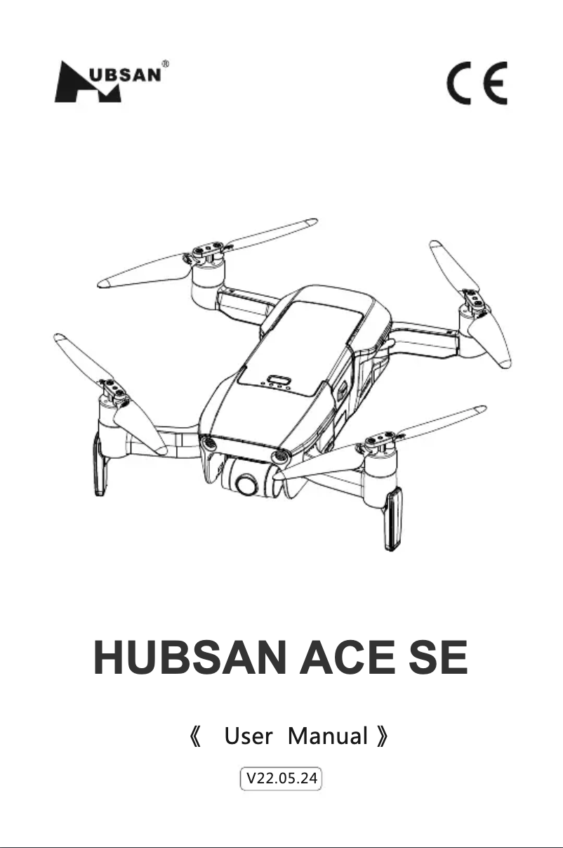 Page 1 de la notice Manuel utilisateur Hubsan Ace SE