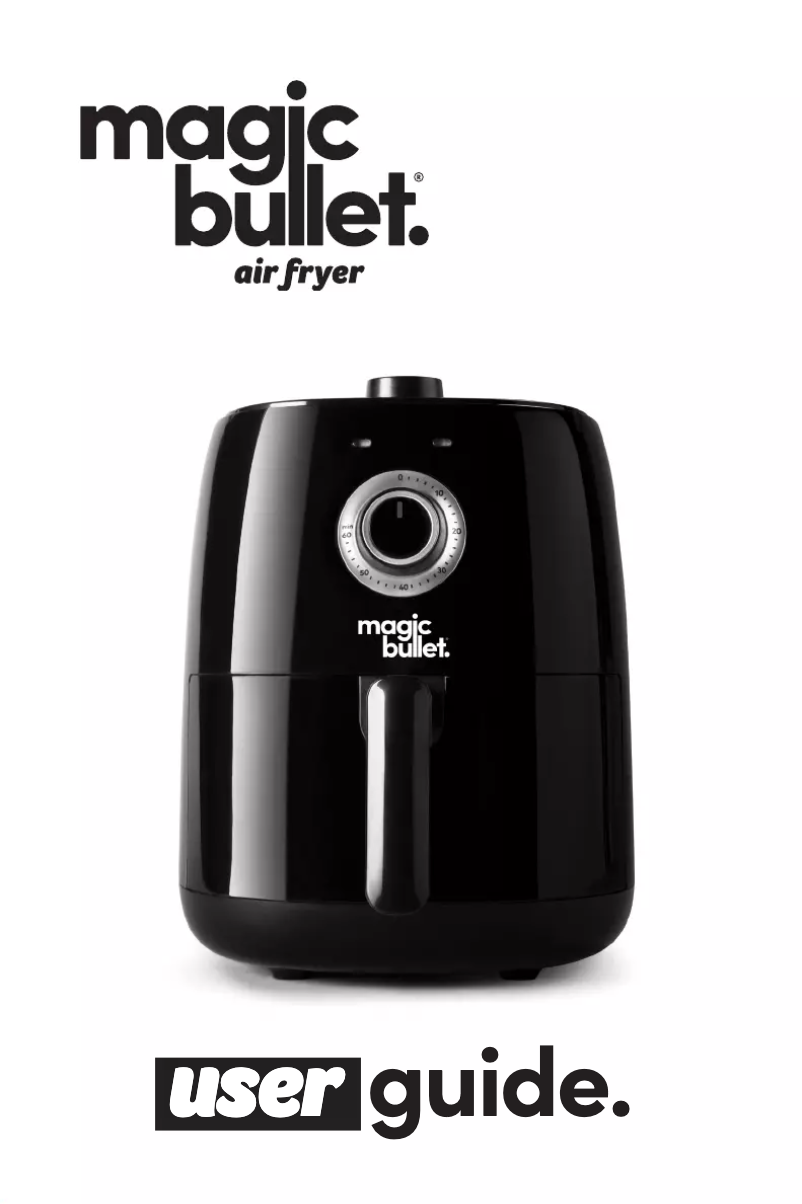 Page n°1 - Manuel utilisateur Magic Bullet Air Fryer