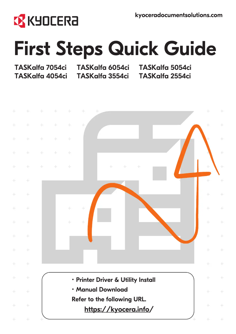Page 1 de la notice Manuel utilisateur Kyocera TASKalfa 6054ci