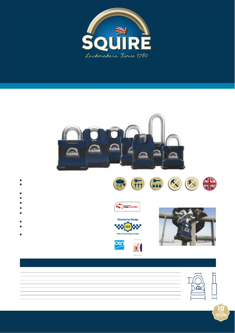 Image de la première page du manuel de l'appareil Stronghold