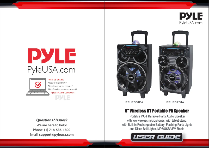 Image de la première page du manuel de l'appareil PPHP87BTA