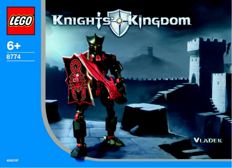Página 1 del manual Manual de usuario Lego Knights Kingdom 8774