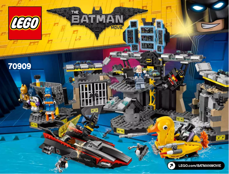 Page 1 de la notice Manuel utilisateur Lego Batman Movie 70909