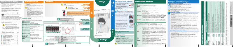 Page 1 de la notice Manuel utilisateur Bosch WTB84200FF