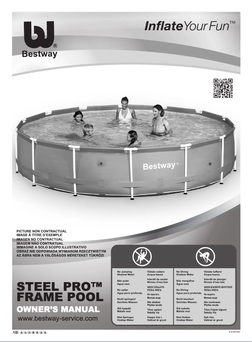 Image de la première page du manuel de l'appareil Steel Pro 56052